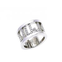 Ring Liu Jo Woman in Silver Cristallo LJ047-14 - LJ047-12